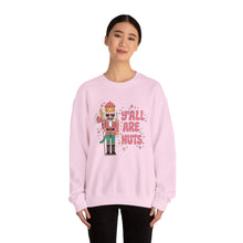 Load image into Gallery viewer, Y&#39;all are Nuts Unisex Crewneck Sweatshirt
