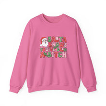 Load image into Gallery viewer, Santa Knows... Unisex Crewneck Sweatshirt
