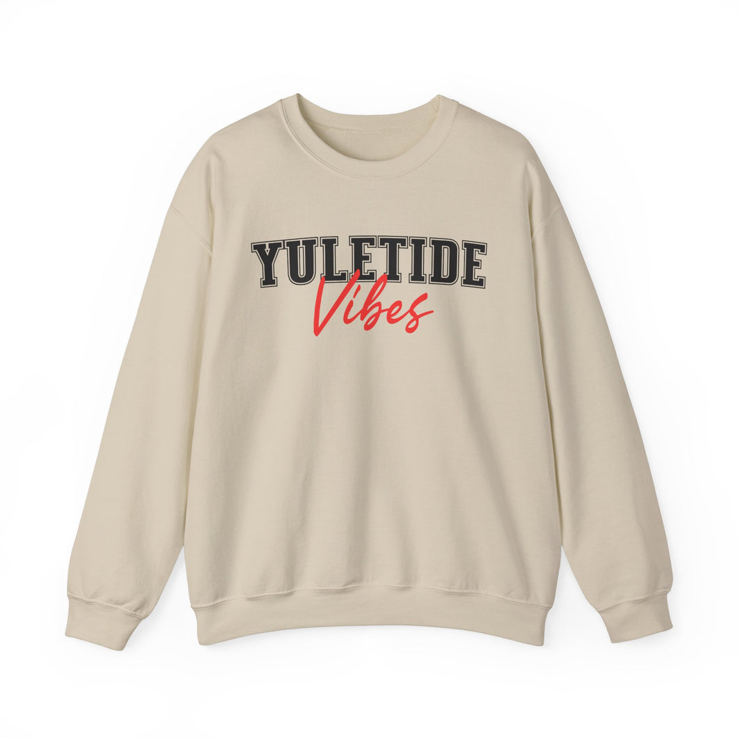 Yuletide Vibes Unisex Crewneck Sweatshirt