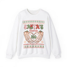 Load image into Gallery viewer, Santa&#39;s Favorite HO Unisex Crewneck Sweatshirt
