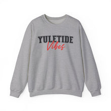 Load image into Gallery viewer, Yuletide Vibes Unisex Crewneck Sweatshirt
