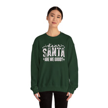 Load image into Gallery viewer, Dear Santa Unisex Crewneck Sweatshirt
