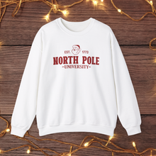 Load image into Gallery viewer, North Pole University Unisex Crewneck Sweatshirt
