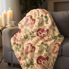 Load image into Gallery viewer, Dark Magic Velveteen Plush Blanket
