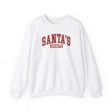 Load image into Gallery viewer, Santa&#39;s Favorite Unisex Crewneck Sweatshirt
