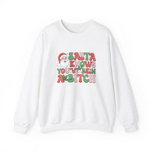 Load image into Gallery viewer, Santa Knows... Unisex Crewneck Sweatshirt
