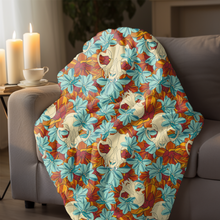 Load image into Gallery viewer, Mystically Morbid Velveteen Plush Blanket
