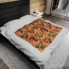 Load image into Gallery viewer, Dark Magic Velveteen Plush Blanket
