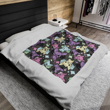 Load image into Gallery viewer, Frickin Bats Velveteen Plush Blanket
