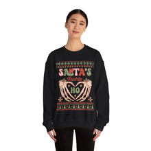 Load image into Gallery viewer, Santa&#39;s Favorite HO Unisex Crewneck Sweatshirt
