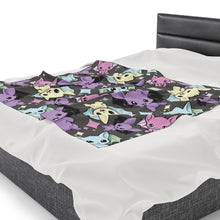 Load image into Gallery viewer, Frickin Bats Velveteen Plush Blanket
