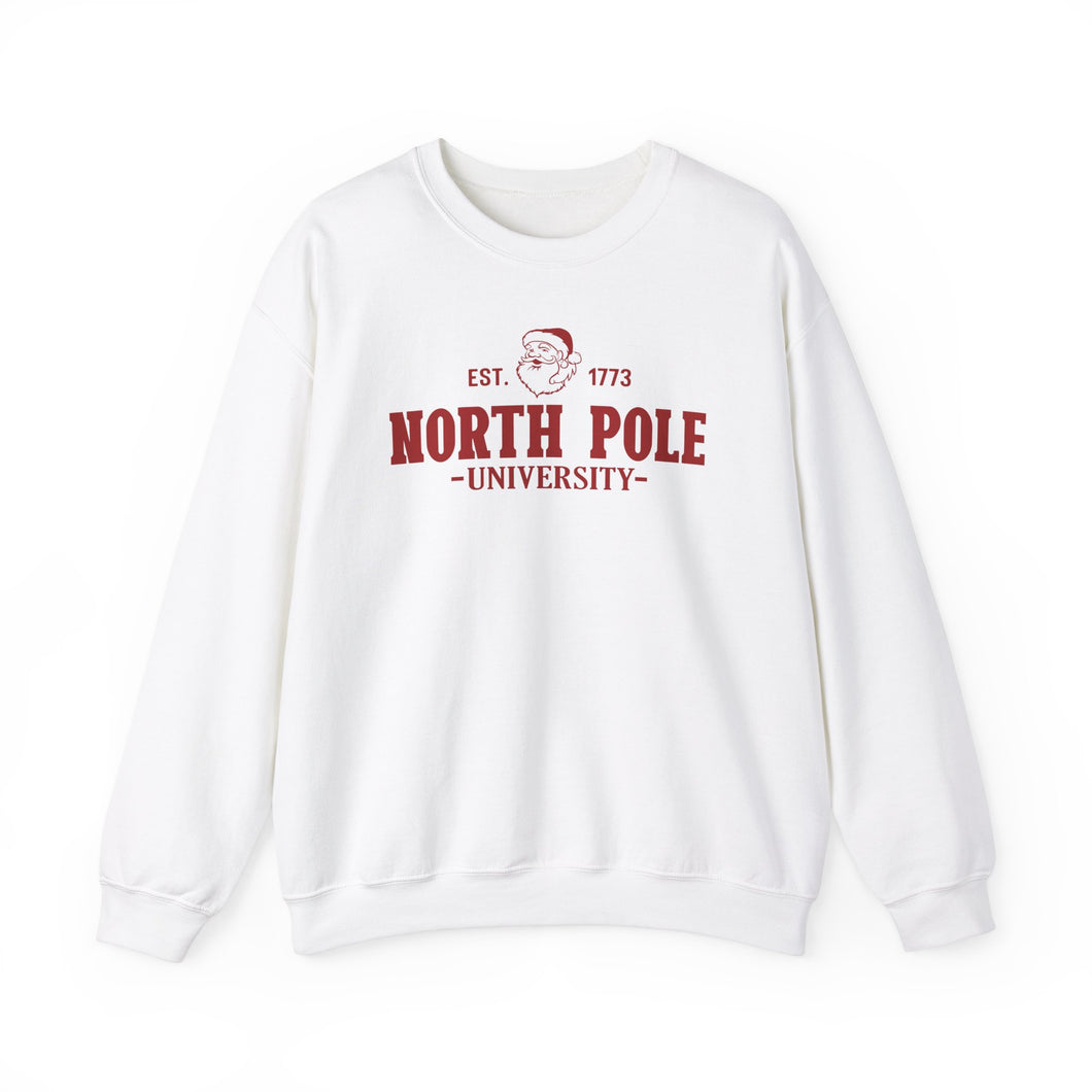 North Pole University Unisex Crewneck Sweatshirt